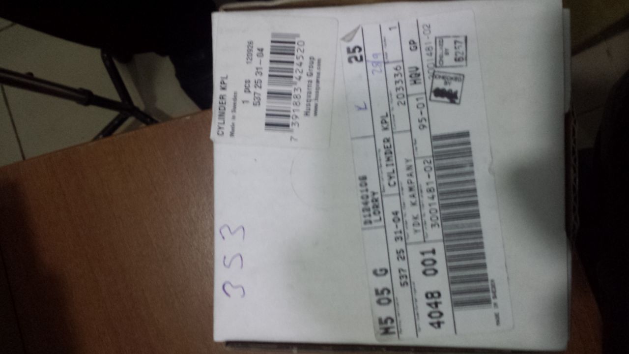 SİLİNDİR PİSTON 353 45MM