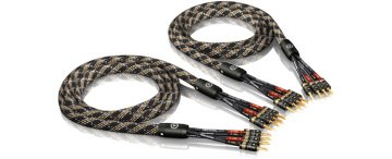 ViaBlue SC-4 Silver Bi-Amping T6s Banana Speaker Cable