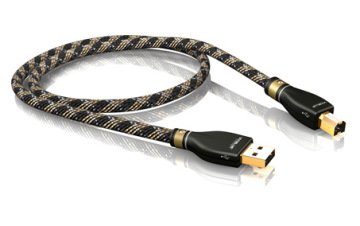 ViaBlue KR-2 Silver USB 2.0 Digital Audio Cable Type A-Type B