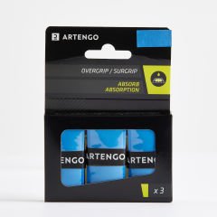 Artengo Tenis Overgrip - Mavi - 3 Adet - ABSORB