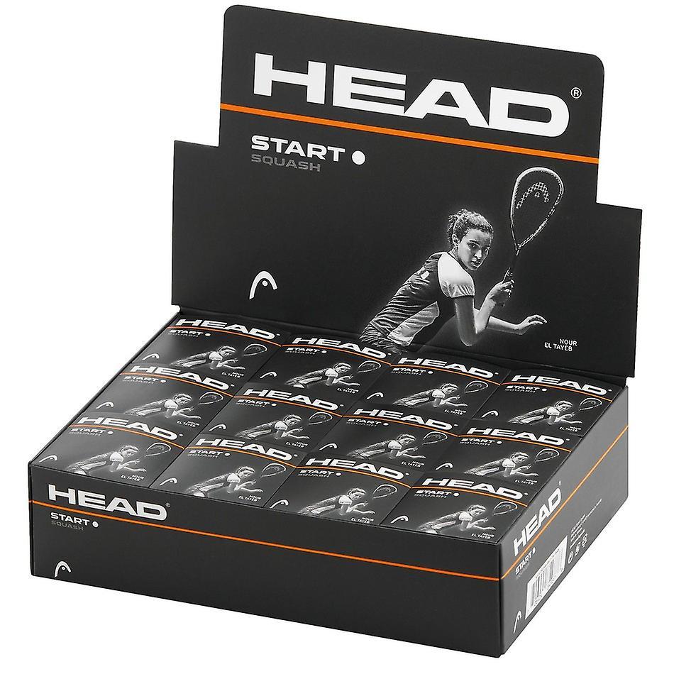 Head Start White Dot 12'li Squash Ball