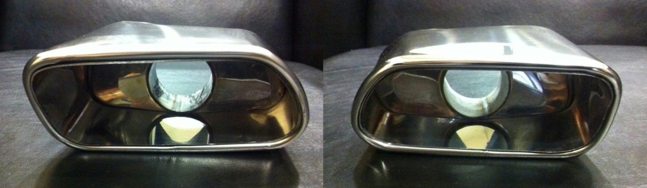 RIGHT AND LEFT EXHAUST TIP