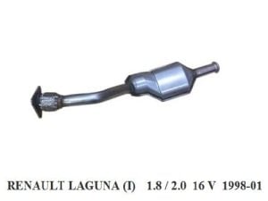 RENAULT LAGUNA CATALYTIC CONVERTER 1.6 - 1.8 - 2.0 16V (1998 - 01)