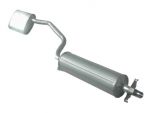 MERCEDES 123 REAR - MIDDLE EXHAUST (1976 -85)
