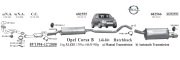 OPEL CORSA (B) ÖN BORU  EGZOZ 1.4 - 1.6 16V