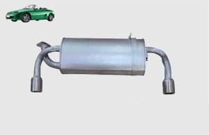 MG TF CONVERTIBLE REAR EXHAUST 1.6İ / 1.8İ BNZ (1995 - 06)