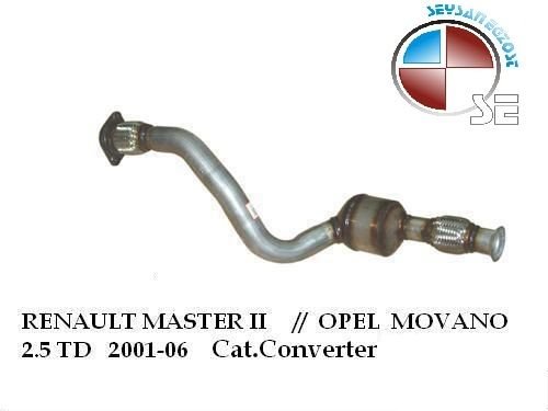 RENAULT MASTER KATALİTİK KONVERTÖR 1.9 -2.2 - 2.5 DCİ