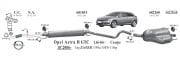 OPEL ASTRA H KATALİTİK KONVERTER 1.6İ  Z16XER 2005>