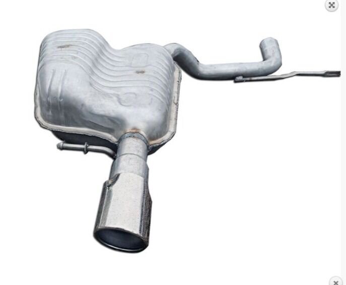AUDI A6 REAR EXHAUST A6 (4F2, C6) 2.4 V6 3.2 V6 4.2 V8 quattro (2004 - 11)