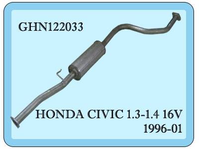 Honda Civic с центральным выхлопом 1.4i (1996 - 99)