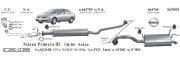 NISSAN PRIMERA HECKAUSPUFF 2.0i 16V (2002 -07)