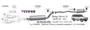 RANGE ROVER COMPLETE EXHAUST. 3.9 - 4.0 - 4.6 HSE (1994 - 02)