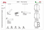 MAN EURO 5  EGZOZ  KATALİZATORU TGA / TGS / TGX  (Euro 5 Motor Katalizörlü) 2007>...