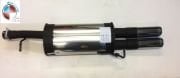 VW PERFORMANCE REAR EXHAUST DOUBLE OUTLET ROUND ( Passat - Bora - Golf Sedan)