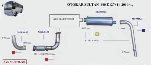 MAGIRUS SULTAN14 - E27 ÖN BORU EGZOZ SPİRALLİ 2008 >....