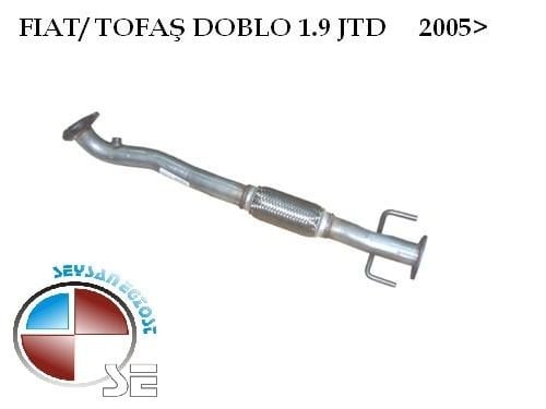 FIAT DOBLO FRONT PIPE EXHAUST 1.3 Multijet 2005 >...