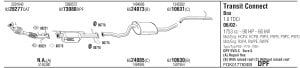 Ford Transit Connect  Katalitik Konverter 1.8 TD 2006>...