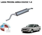 LADA PRIORA REAR EXHAUST 1.6 (2172 Hadcback)