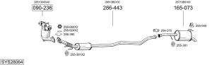 HYUNDAI I10 REAR EXHAUST 1.0 2013 >....