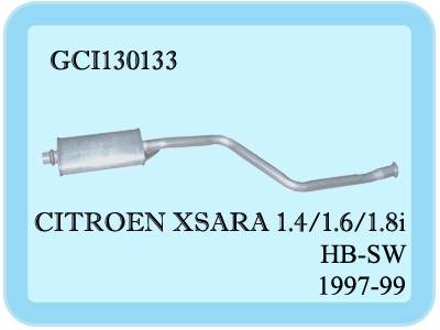 Citroen Xsara Center Exhaust 1997-99