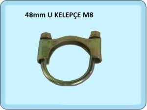 48mm Exhaust Clamp M8