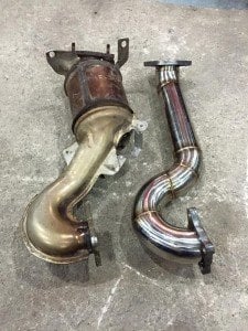 VW 1.4 TSI DOWNPIPE EXHAUST PIPE