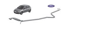 FORD FİESTA  ORTA EGZOZ (Benzinli) 2001>...