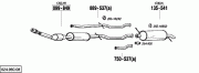 CITROEN C5  ARKA EGZOZ 2.0İ 16V