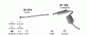 CITROEN JUMPER REAR EXHAUST 1.9D - 2.5 Tdi (1994-04)