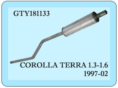 Toyota Terra  Orta Egzoz 1.3/1.6i (1997 - 01)