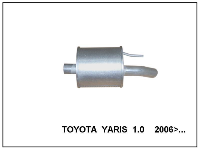 TOYOTA YARİS 1.0 ARKA EGZOZ. 2006>...