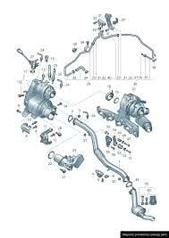 ORJİNAL AUDİ  PARTİKÜL FİLTRESİ KATALİZATÖR  A4 A5 A6 Q5  2.0 TDİ 2014>...