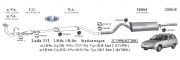 LADA VEGA  KATALİTİK KONVERTER. E2 Motor 1.5İ