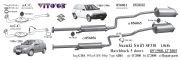 SUZUK SWİFT  EGZOZ  1.0 - 1.3İ   5 Kapı (1988-00)