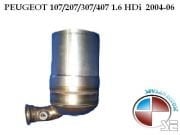 PEUGEOT 1.6 HDI PARTİKÜL FİLTRESİ   (2004 - 08)
