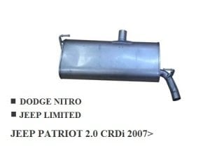 JEEP PATRİOT  ARKA EGZOZ 2.0 CRDİ (2007-15)