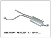 NİSSAN PATHFİNDER ORTA EGZOZ 3.3 bnz. (1997 - 01)