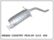NISSAN COUNTRY REAR EXHAUST PICK-UP 2.5 DSL 4X4