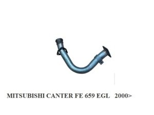 MITSUBISHI CANTER FE 659 EGL ПЕРЕДНЯЯ ТРУБА ВЫХЛОПНАЯ 2000>...