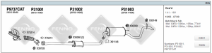 KIA CEED CATALYTIC CONVERTER 1.4 , 1.6 (2006 - 09)