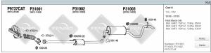 KIA CEED CATALYTIC CONVERTER 1.4 , 1.6 (2006 - 09)