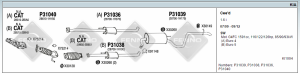 KIA CEED CATALYTIC CONVERTER 1.4 , 1.6 (2009 - 12)