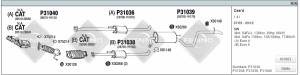 KIA CEED CATALYTIC CONVERTER 1.4 , 1.6 (2009 - 12)