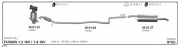 FORD FUSİON KATALİTİK KONVERTER 1.4İ 2002 >...