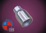 ROUND EXHAUST TIP SHORT