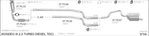 FORD MONDEO  ÖN BORU SPİRALLİ 2.0 - 2.2 TDCİ (2000 - 07)