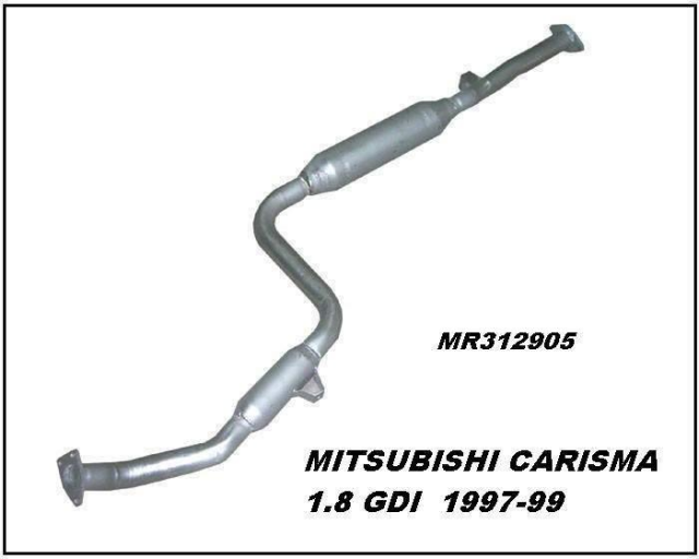 MİTSUBİSHİ CARİSMA 1.8 GDI ORTA BORULU EGZOZ