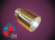 ROUND EXHAUST TIP CUT LARGE