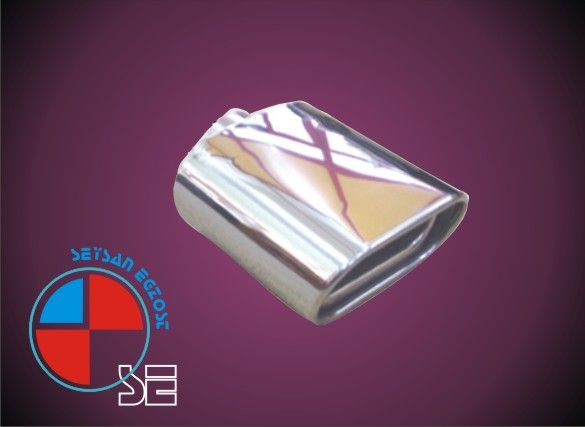 FLAT EXHAUST TIP SQUARE