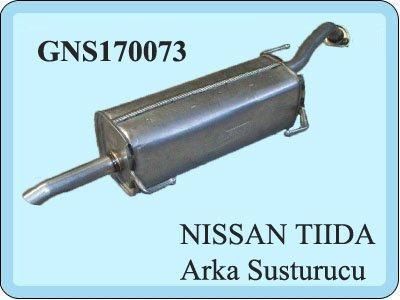 NİSSAN TIIDA  ARKA EGZOZ. SEDAN 1.6İ 16V (2007 - 10)